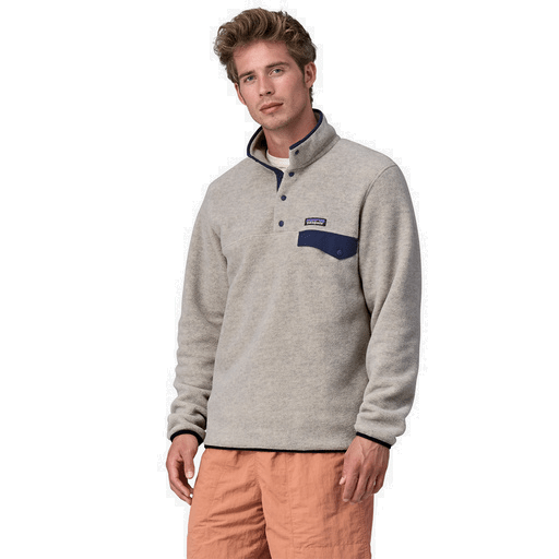 Mens pull over popular fleece