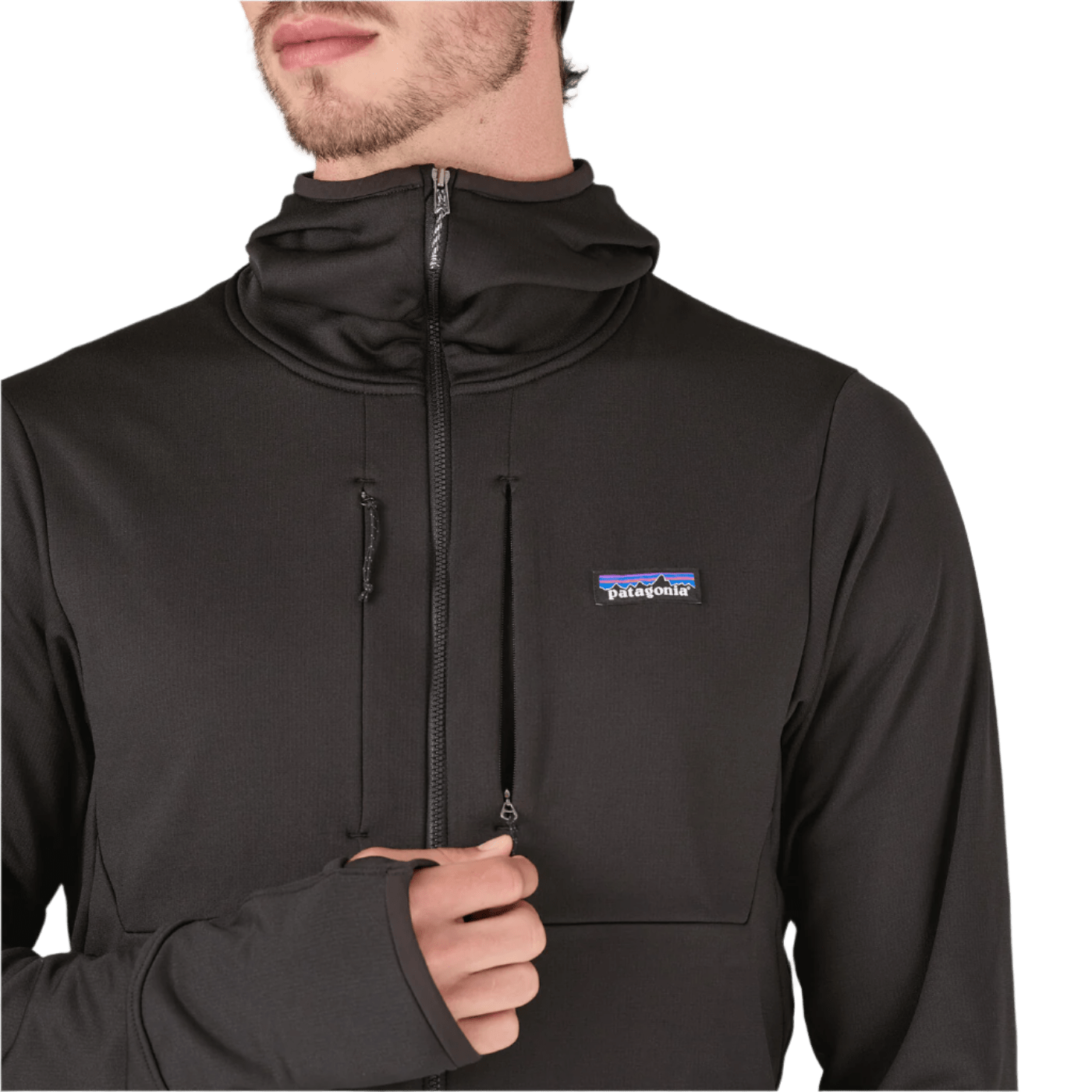 Patagonia Fleece Patagonia - Men's R1® Thermal Full-Zip Hoodie