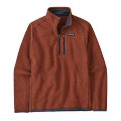 Patagonia Fleece XS / Burnished Red Patagonia - Men's Better Sweater® 1/4-Zip Fleece