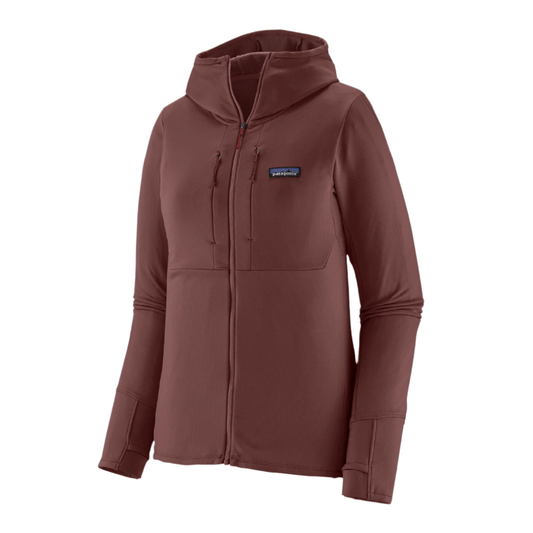 Patagonia Fleece XS / Dark Ruby Patagonia - Women's R1® Thermal Full-Zip Hoodie