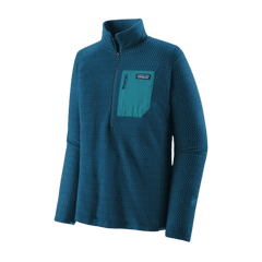 Patagonia Fleece XS / Lagom Blue Patagonia - Men's R1® Air Zip-Neck