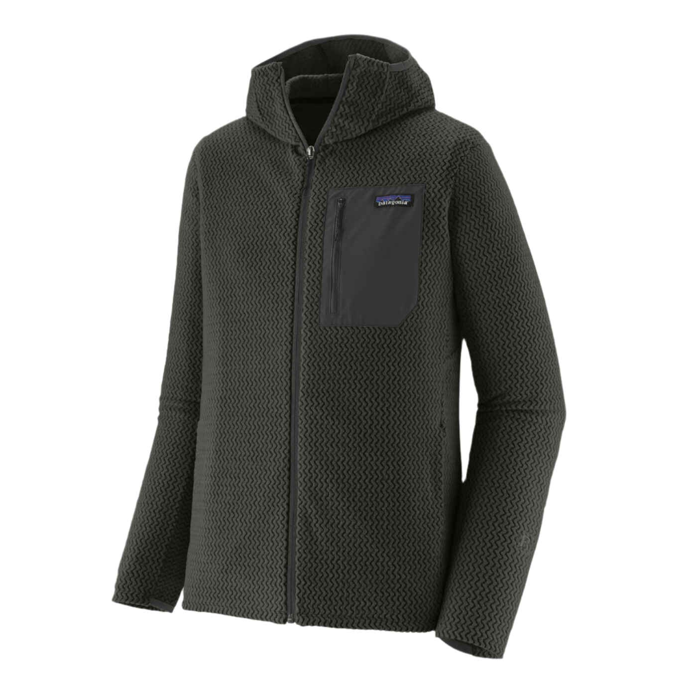 Patagonia Fleece XS / Old Growth Green Patagonia - Men's R1® Air Full-Zip Hoody