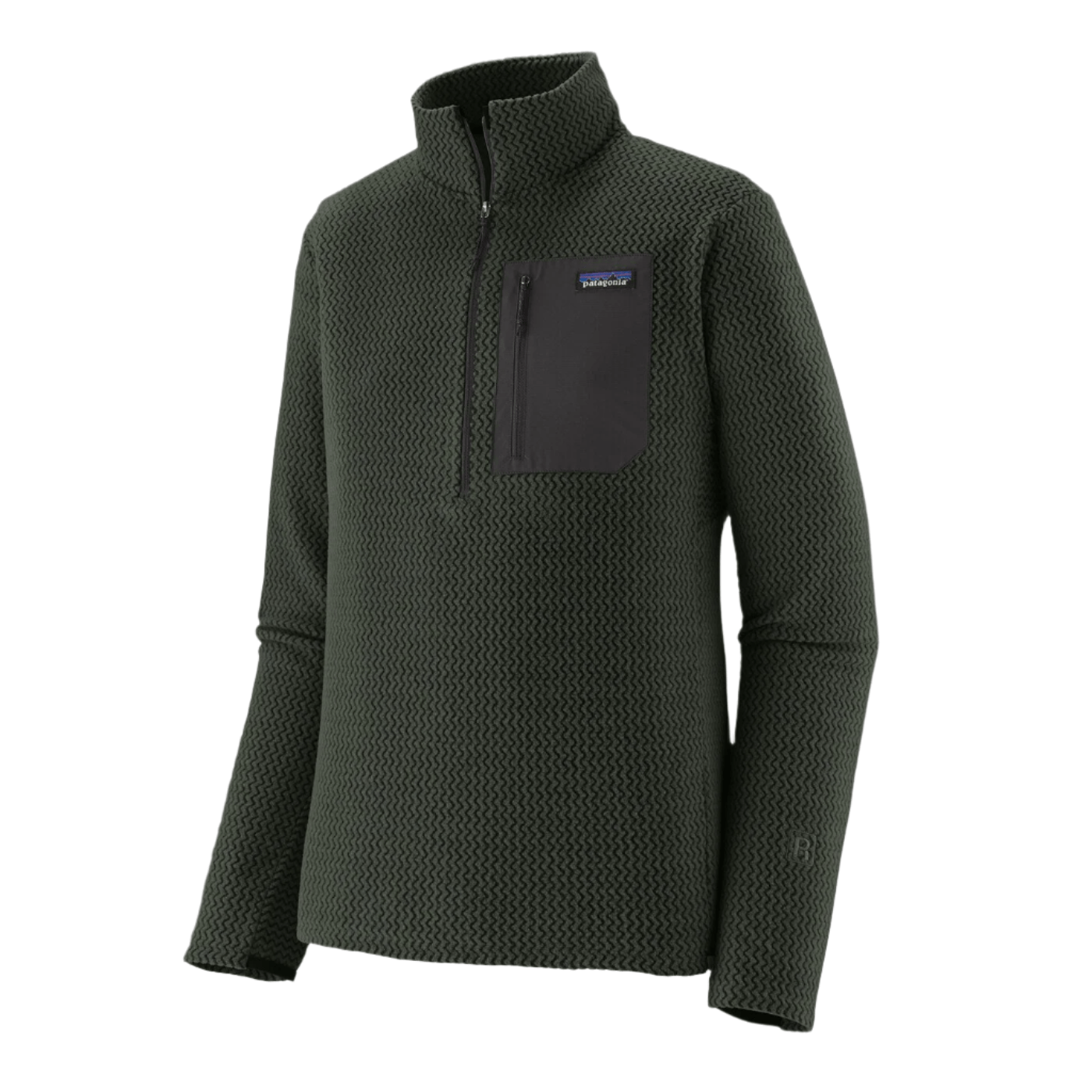 Patagonia Fleece XS / Old Growth Green Patagonia - Men's R1® Air Zip-Neck