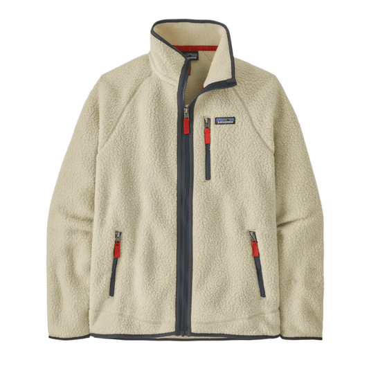 Patagonia Fleece XS / Pelican w/Smolder Blue Patagonia - Men's Retro Pile Jacket