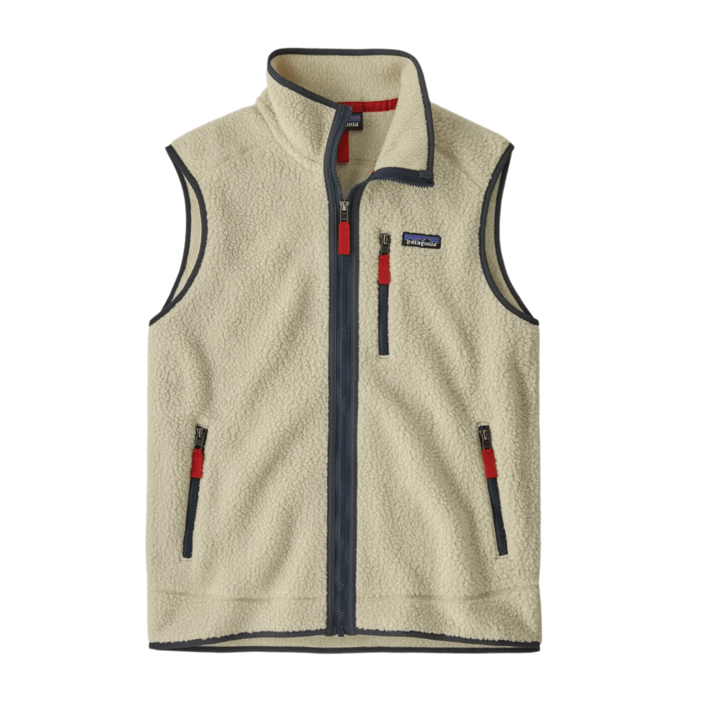 Patagonia Fleece XS / Pelican w/Smolder Blue Patagonia - Men's Retro Pile Vest