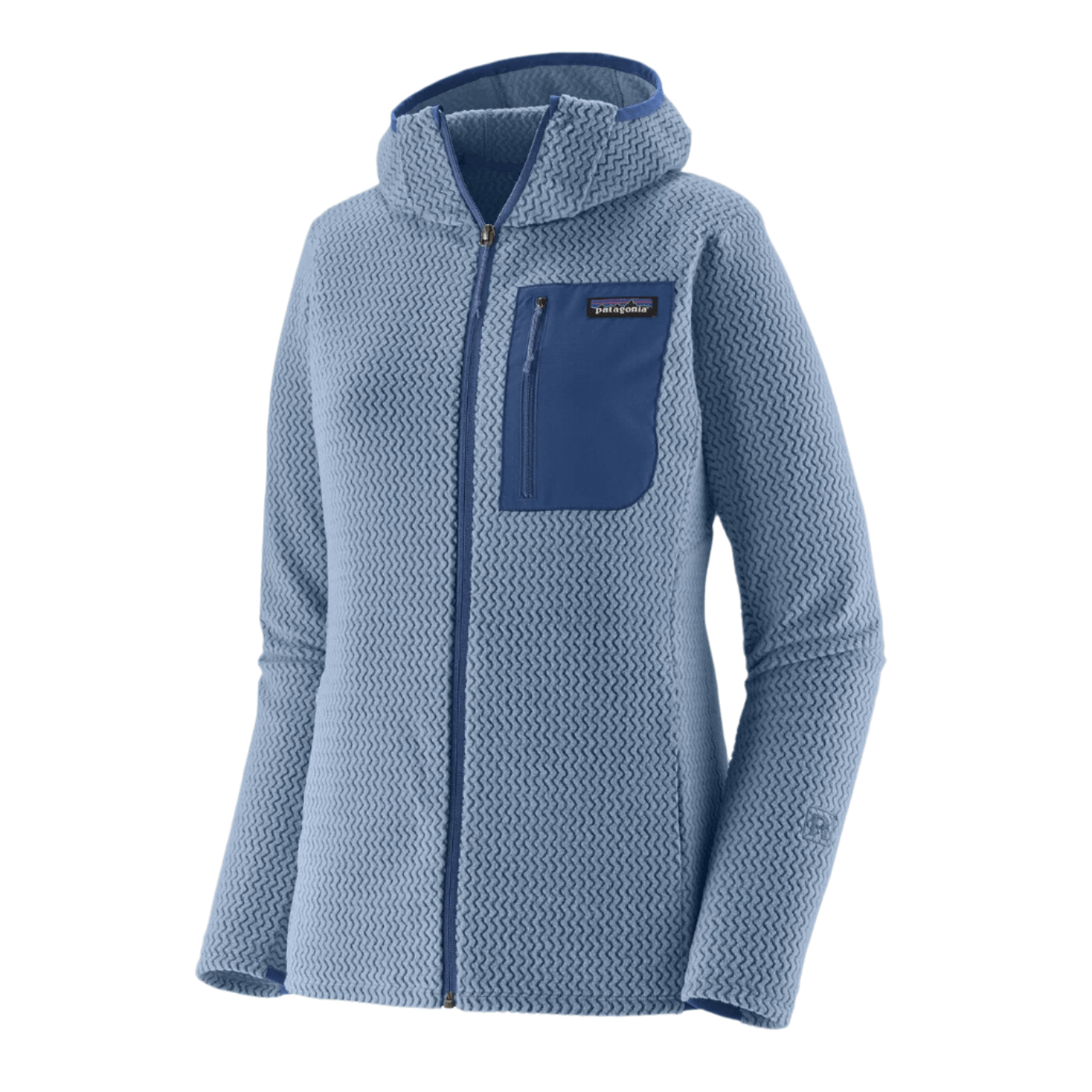Patagonia Fleece XXS / Barnacle Blue Patagonia - Women's R1® Air Full-Zip Hoody