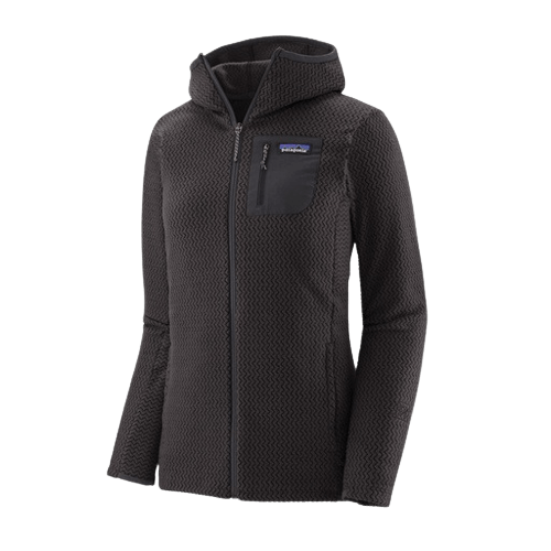 Patagonia Fleece XXS / Black Patagonia - Women's R1® Air Full-Zip Hoody