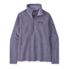 Patagonia Fleece XXS / Concrete Purple Patagonia - Women's Better Sweater® 1/4-Zip Fleece