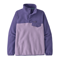 Patagonia Fleece XXS / Concrete Purple Patagonia - Women's Lightweight Synchilla® Fleece Snap-T® Fleece Pullover