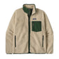 Patagonia Fleece XXS / Dark Natural w/Treeline Green Patagonia - Men's Classic Retro-X Jacket