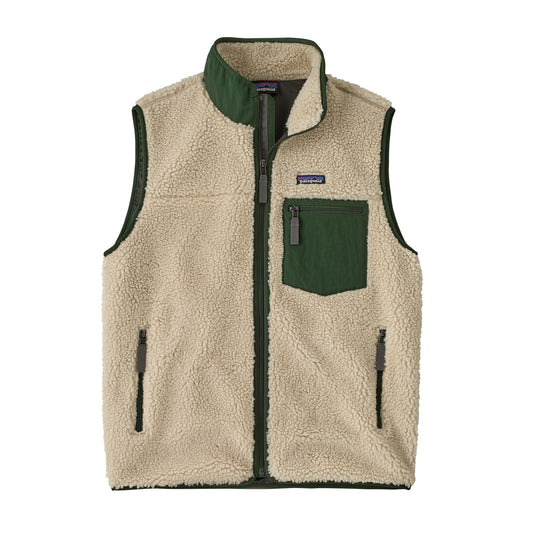 Patagonia Fleece XXS / Dark Natural w/Treeline Green Patagonia - Men's Classic Retro-X Vest