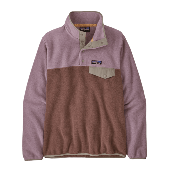 Patagonia Fleece XXS / Dulse Mauve Patagonia - Women's Lightweight Synchilla® Fleece Snap-T® Fleece Pullover