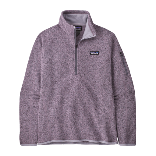 Patagonia Fleece XXS / Milkweed Mauve Patagonia - Women's Better Sweater® 1/4-Zip Fleece