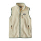Patagonia Fleece XXS / Natural w/Ellwood Green Patagonia - Women's Retro Pile Vest