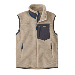 Patagonia Fleece XXS / Natural w/Smolder Blue Patagonia - Men's Classic Retro-X Vest