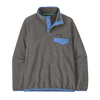 Patagonia Fleece XXS / Nickel w/Abundant Blue Patagonia - Women's Lightweight Synchilla® Fleece Snap-T® Fleece Pullover