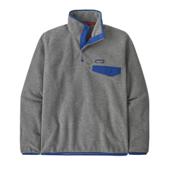 Patagonia Fleece XXS / Nickel w/Clement Blue Patagonia - Men's Lightweight Synchilla® Fleece Snap-T® Fleece Pullover