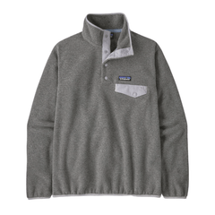 Patagonia Fleece XXS / Nickel w/Permafrost Purple Patagonia - Women's Lightweight Synchilla® Fleece Snap-T® Fleece Pullover