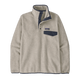 Patagonia Fleece XXS / Oatmeal Heather w/Smolder Blue Patagonia - Men's Lightweight Synchilla® Fleece Snap-T® Fleece Pullover