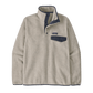 Patagonia Fleece XXS / Oatmeal Heather w/Smolder Blue Patagonia - Men's Lightweight Synchilla® Fleece Snap-T® Fleece Pullover