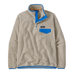 Patagonia Fleece XXS / Oatmeal Heather w/Vessel Blue Patagonia - Women's Lightweight Synchilla® Fleece Snap-T® Fleece Pullover