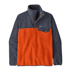 Patagonia Fleece XXS / Pollinator Orange Patagonia - Men's Lightweight Synchilla® Fleece Snap-T® Fleece Pullover