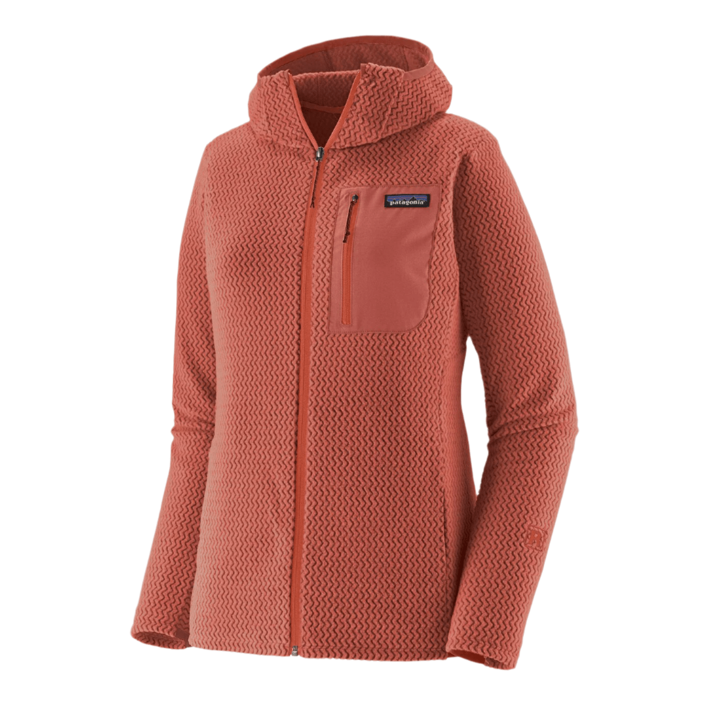 Patagonia Fleece XXS / Potters Red Patagonia - Women's R1® Air Full-Zip Hoody