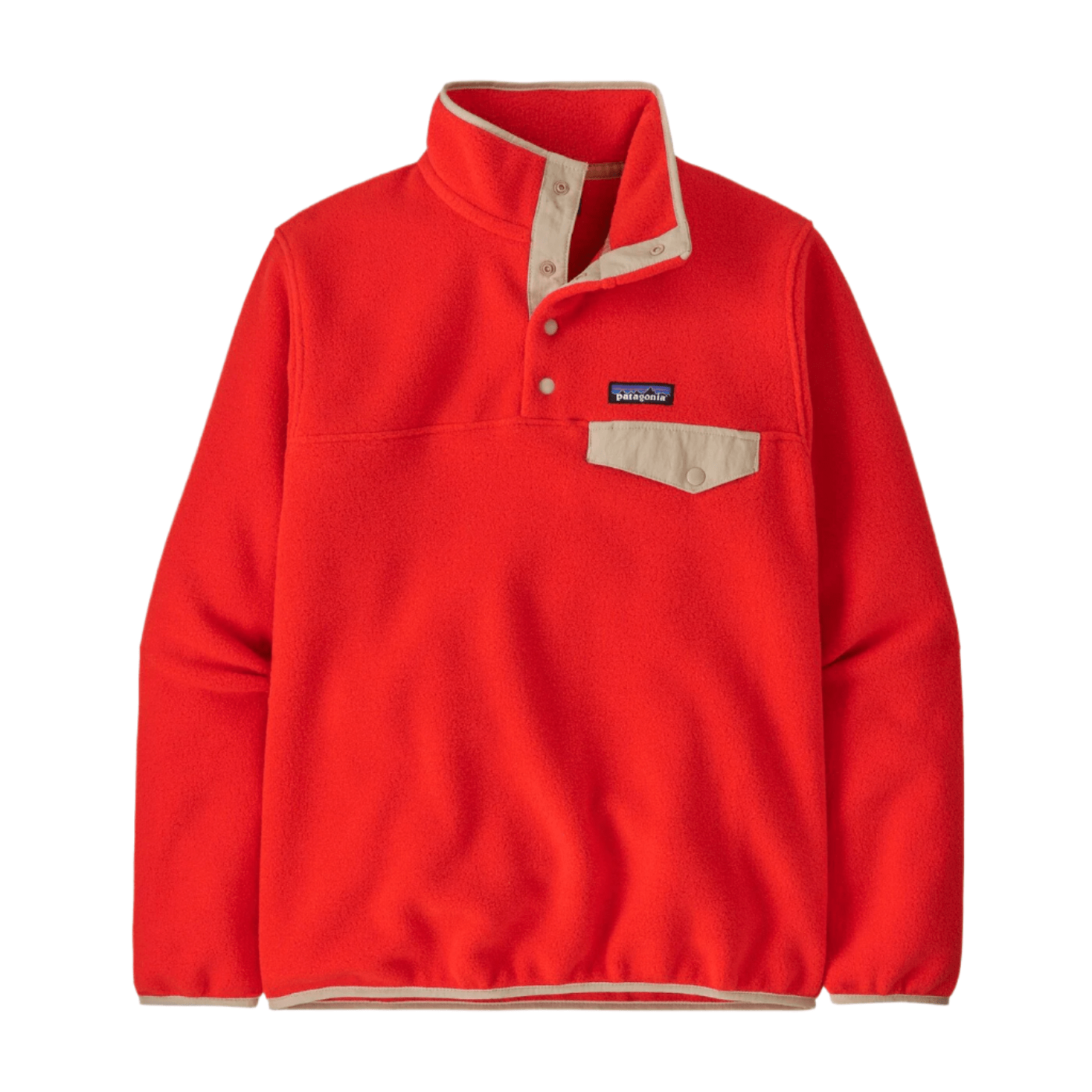 Patagonia Fleece XXS / Sizzle Red Patagonia - Women's Lightweight Synchilla® Fleece Snap-T® Fleece Pullover