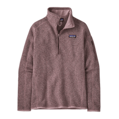 Patagonia Fleece XXS / Stormy Mauve Patagonia - Women's Better Sweater® 1/4-Zip Fleece