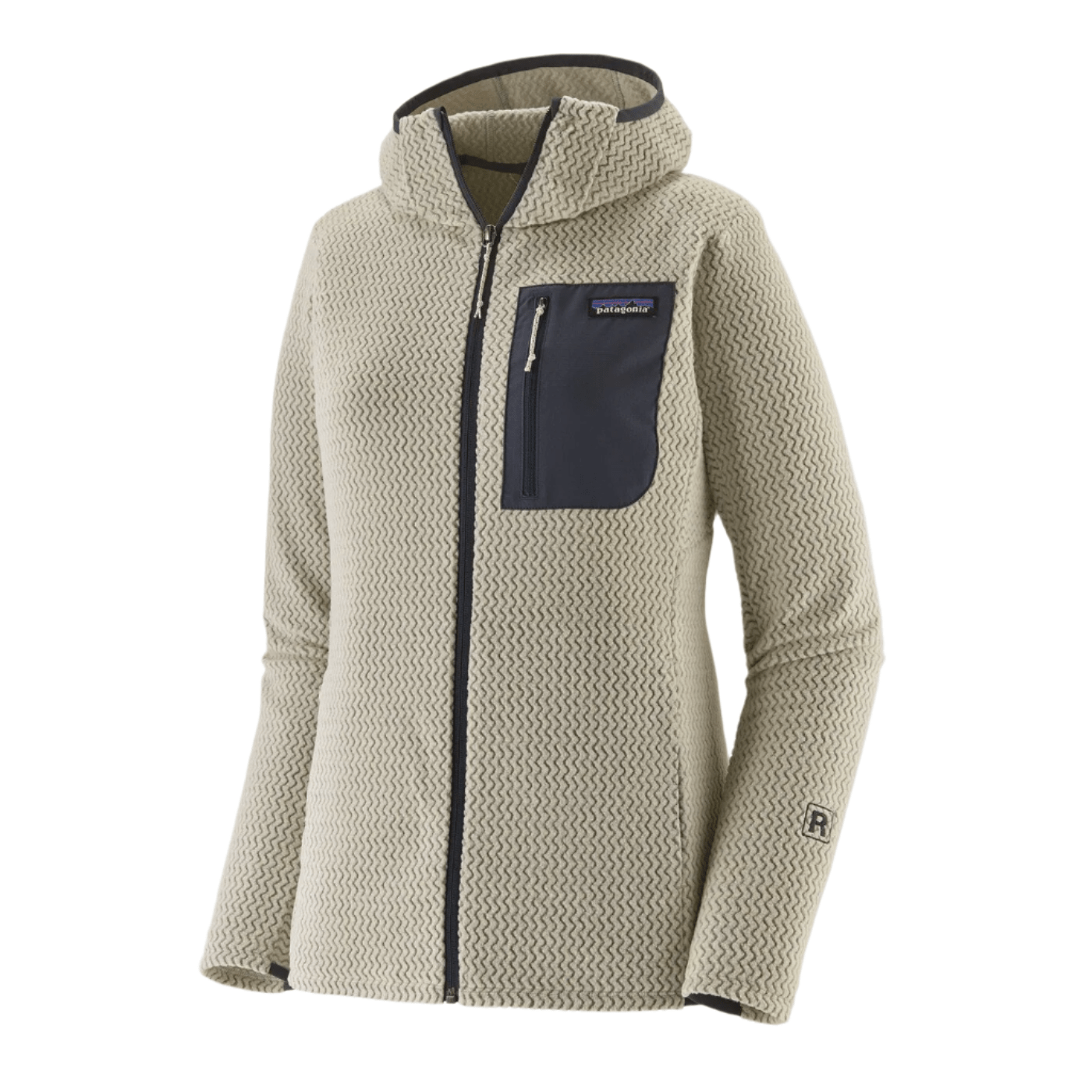 Patagonia Fleece XXS / Wool White Patagonia - Women's R1® Air Full-Zip Hoody
