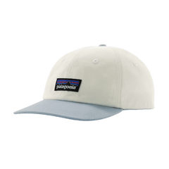 Patagonia Headwear Adjustable / Birch White w/Fleck Blue Patagonia - P-6 Label Traditional Cap