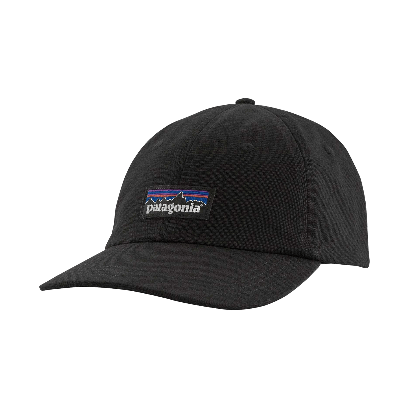 Patagonia Headwear Adjustable / Black Patagonia - P-6 Label Traditional Cap