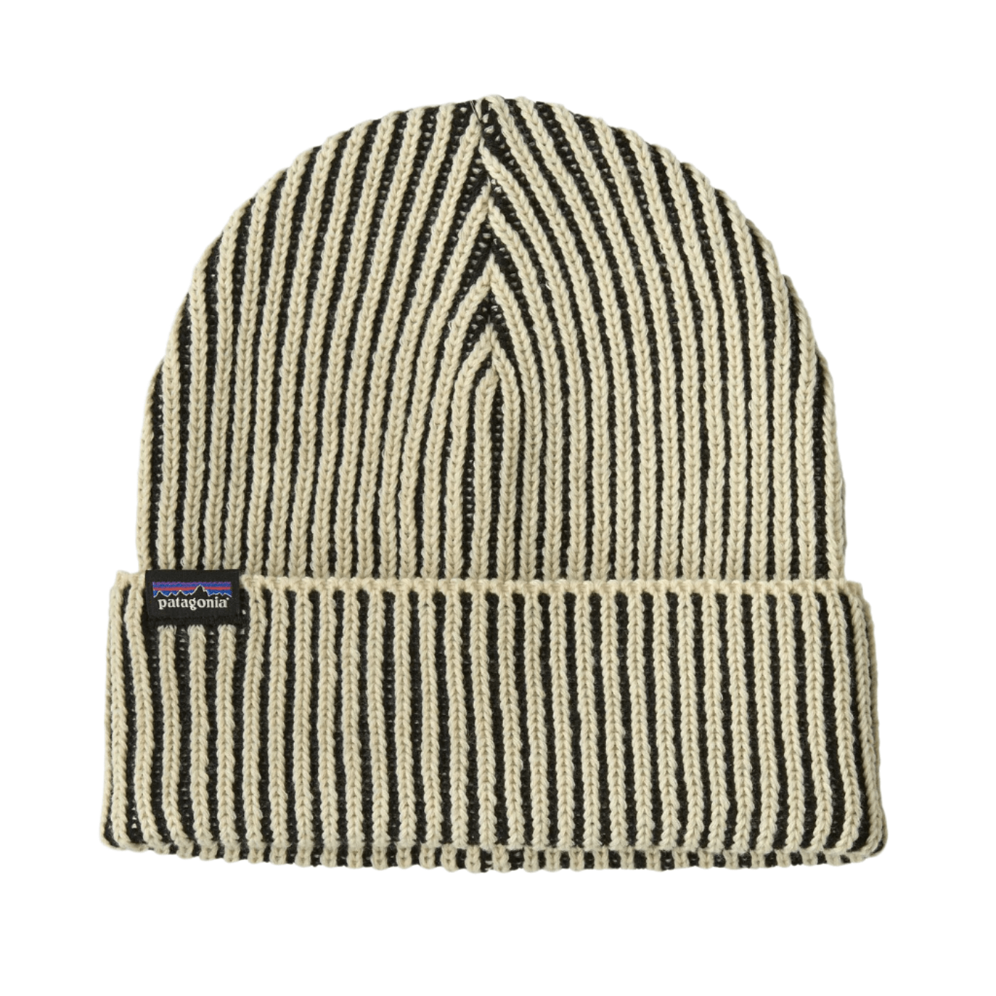 Patagonia Headwear One Size / Contrast Stripe: Black Patagonia - Fisherman's Rolled Beanie