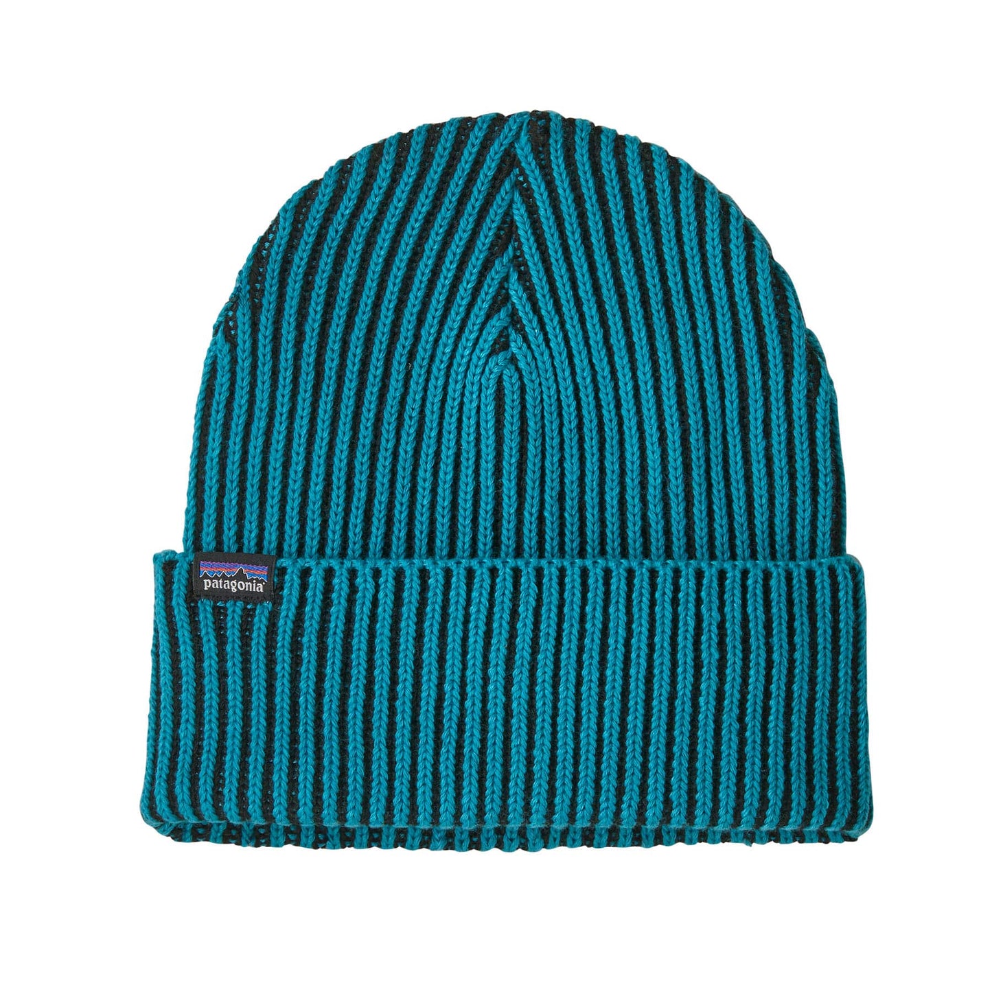 Patagonia Headwear One Size / Contrast Stripe: Mako Blue Patagonia - Fisherman's Rolled Beanie
