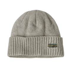 Patagonia Headwear One Size / OG Legacy Label: Crisp Grey Patagonia - Brodeo Beanie