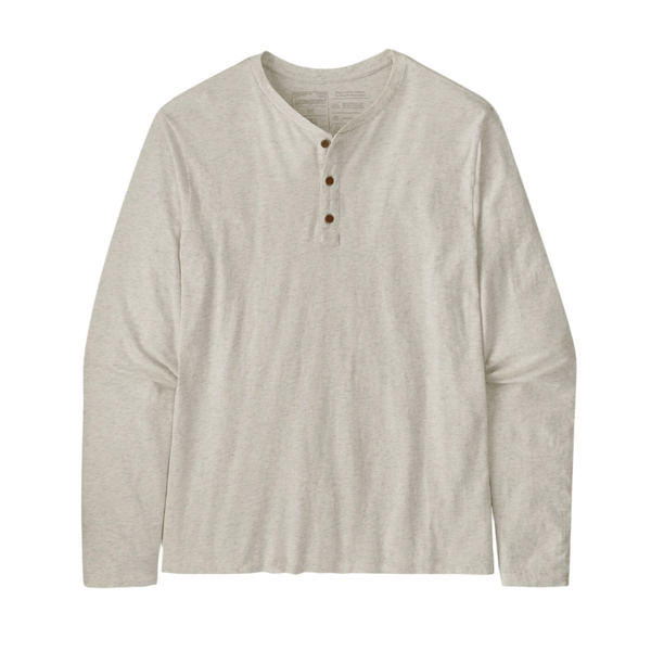 Patagonia Knit Top XS / Birch White Patagonia - Men's Long Sleeve Daily Henley