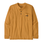 Patagonia Knit Top XS / Talon Gold Patagonia - Men's Long Sleeve Work Henley Pocket T-Shirt
