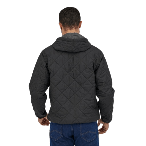 Patagonia Men s Diamond Quilted Bomber Hoody Corporate embroidered logo Threadfellows