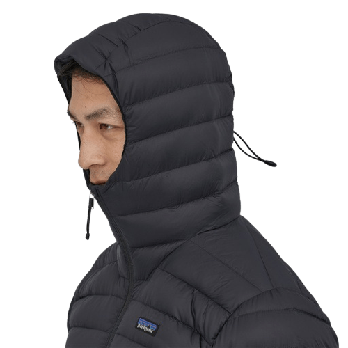 Patagonia men's down sweater top hoody carbon