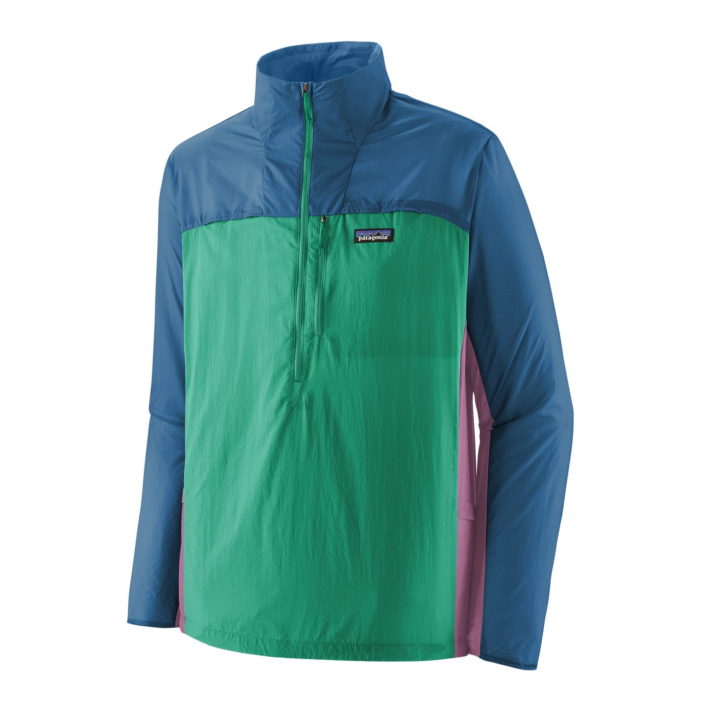 Patagonia Outerwear XS / Aqua Stone Patagonia - Men's Houdini® Stash 1/2-Zip Pullover