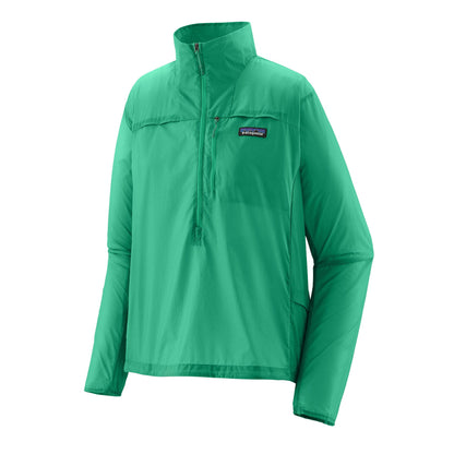 Patagonia Outerwear XS / Aqua Stone Patagonia - Women's Houdini® Stash 1/2-Zip Pullover