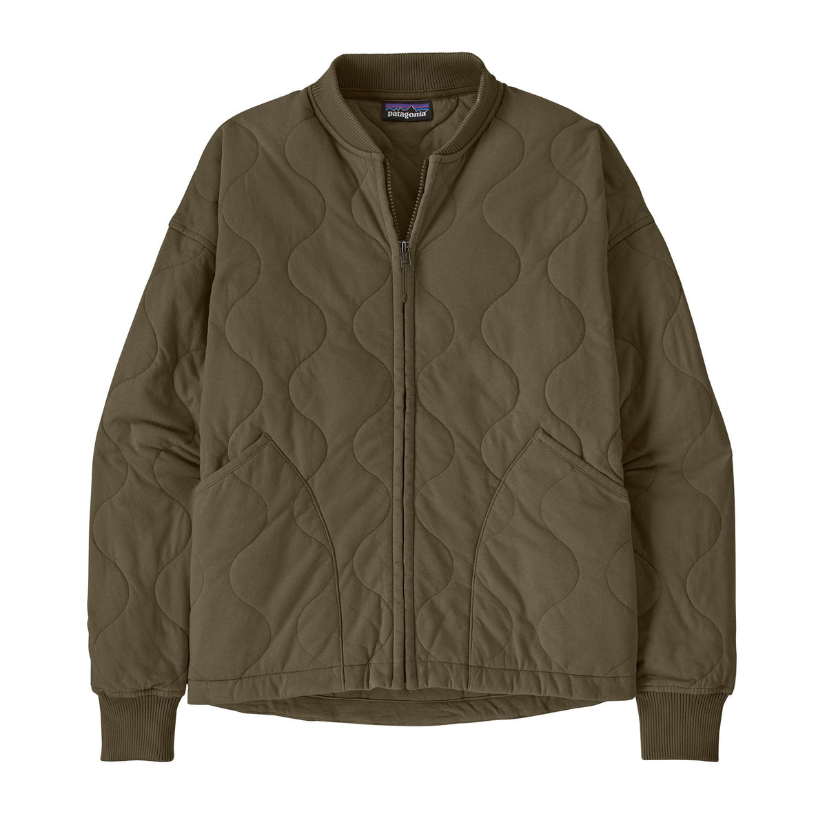 Patagonia Outerwear XS / Basin Green Patagonia - Women's Daily Bomber Jacket