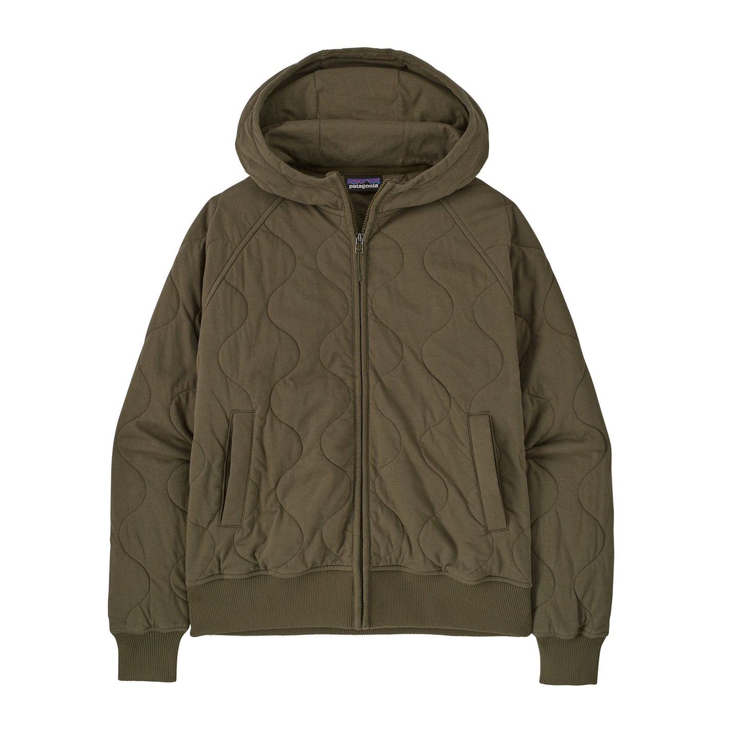 Patagonia Outerwear XS / Basin Green Patagonia - Women's Daily Quilted Hoody