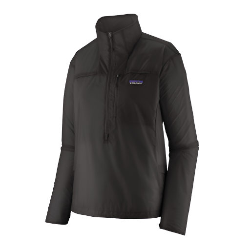 Patagonia Outerwear XS / Black Patagonia - Women's Houdini® Stash 1/2-Zip Pullover