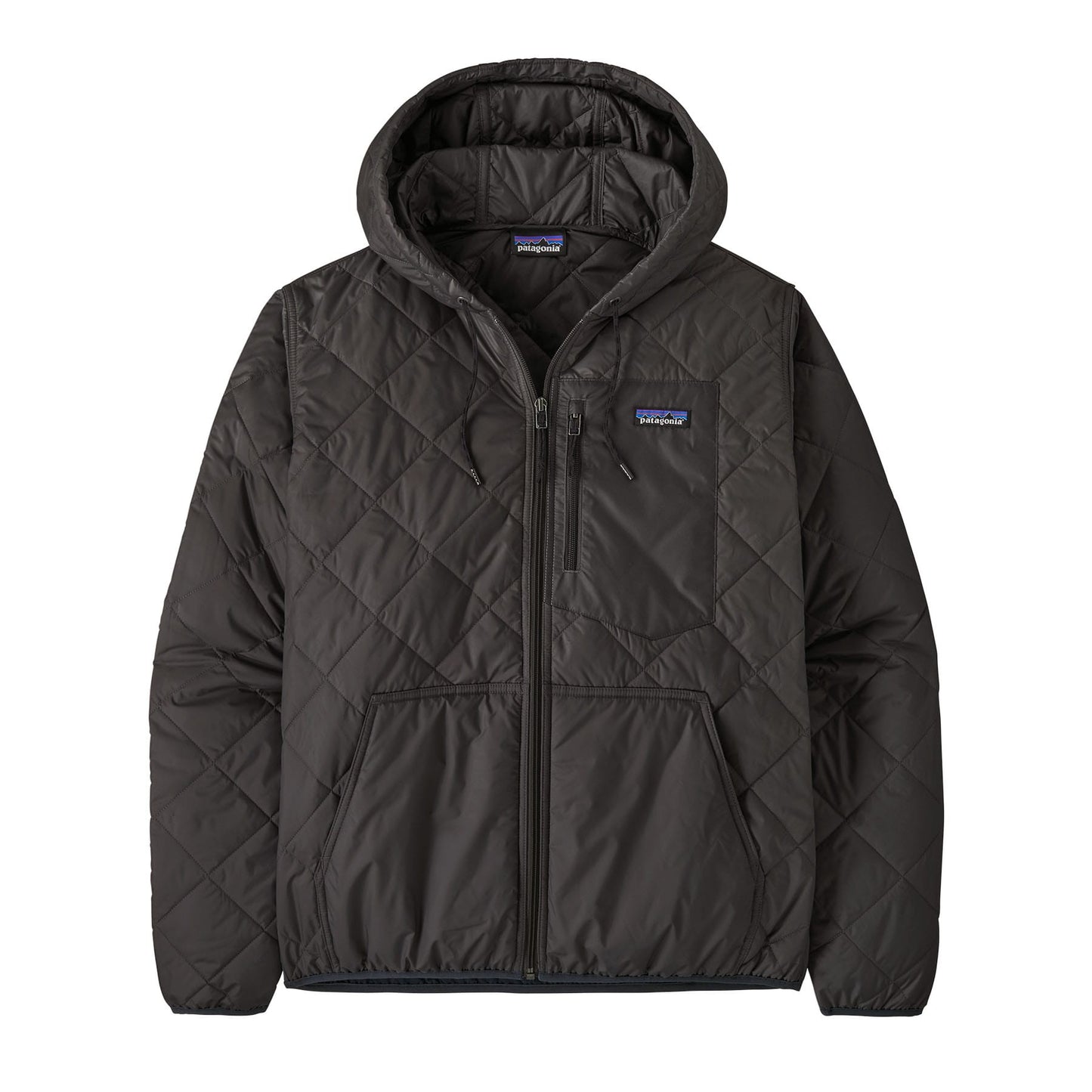 Patagonia Outerwear XS / Black w/Black Patagonia - Men's Diamond Quilted Bomber Hoody