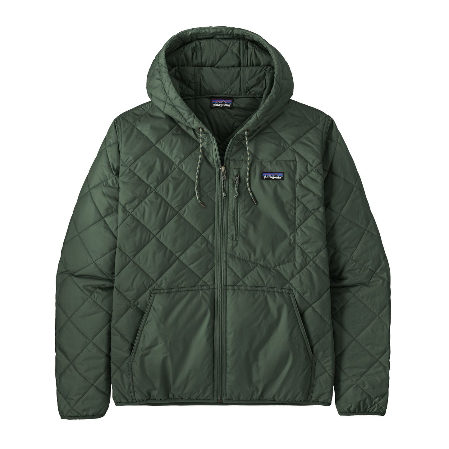 Patagonia Outerwear XS / Canopy Green Patagonia - Men's Diamond Quilted Bomber Hoody