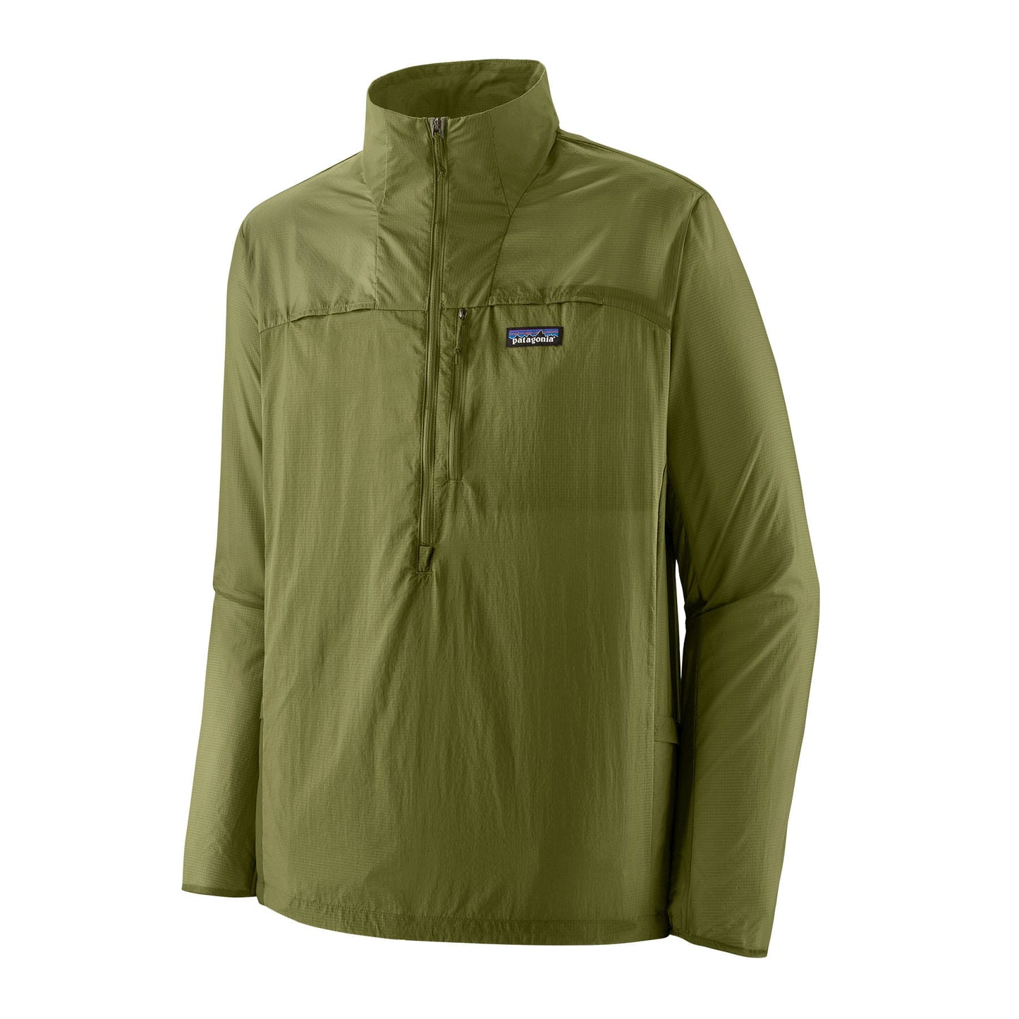 Patagonia Outerwear XS / Caper Green Patagonia - Men's Houdini® Stash 1/2-Zip Pullover