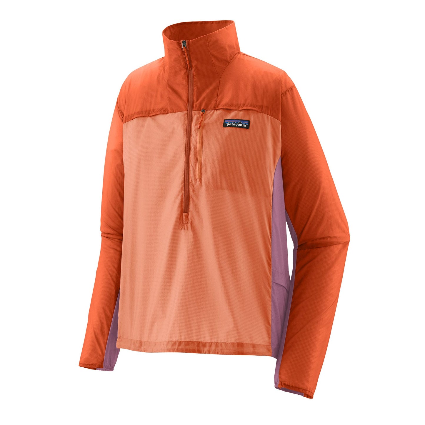 Patagonia Outerwear XS / Coal Orange Patagonia - Women's Houdini® Stash 1/2-Zip Pullover