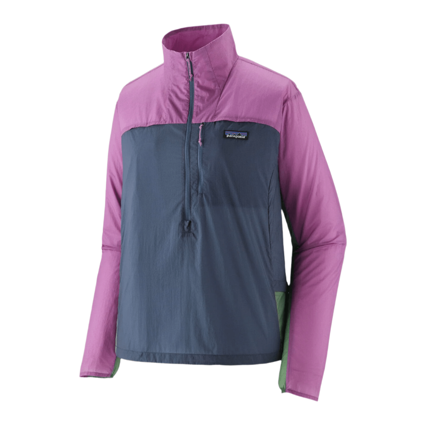 Patagonia Outerwear XS / Current Blue Patagonia - Women's Houdini® Stash 1/2-Zip Pullover