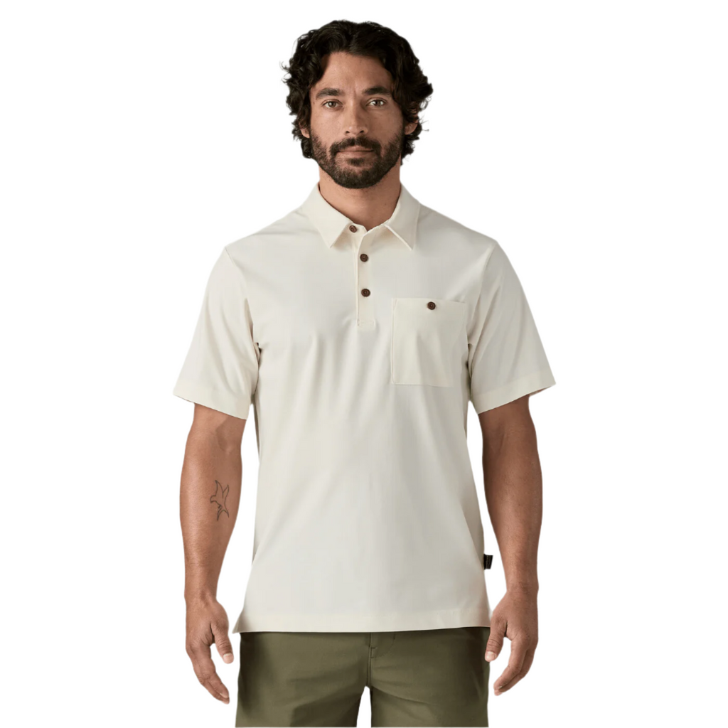Tシャツ・カットソー Patagonia Men's Transit Traveler Polo 41990Q5 Patagonia - Men's Transit Traveler Polo – Threadfellows